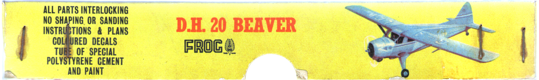 FROG 384P DHC-2 Beaver, IMA Ltd, 1958 box